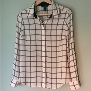 POLISHED White House Black Market Top 6